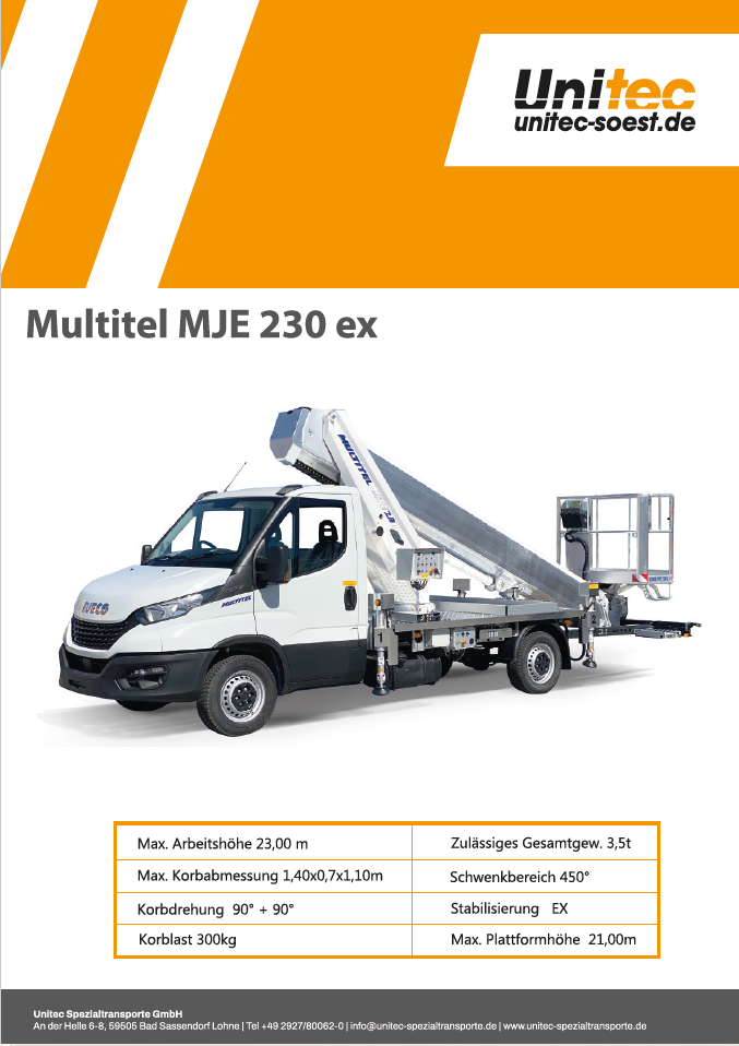 Multitel MJE 230 Ex