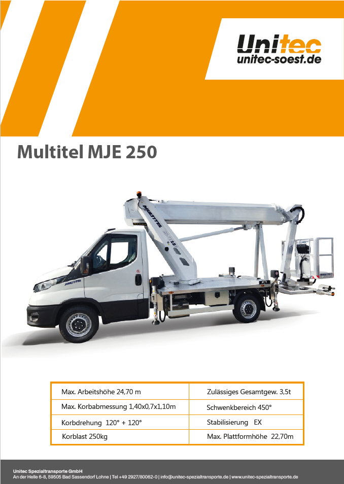 Multitel MJE 250 