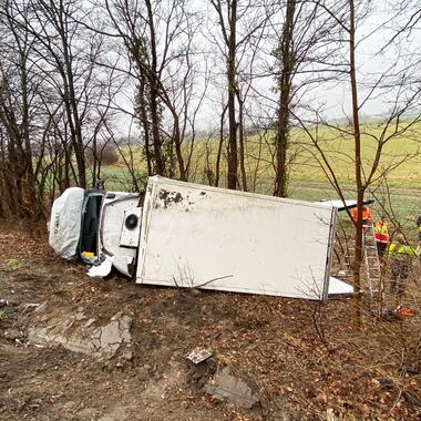 Bergung Kühltransporter