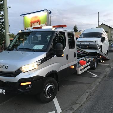 Überführung eines Ford Transit