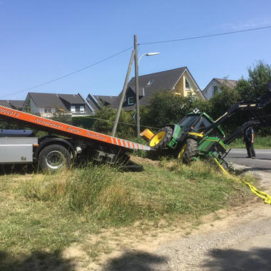 Winde des LFBK ist angeschlagen