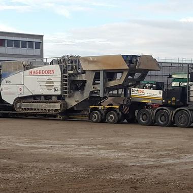 raupenmobile Brechanlage